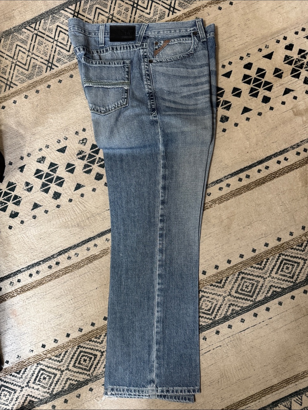 Ariat Men's Light Blue Bootcut Jeans